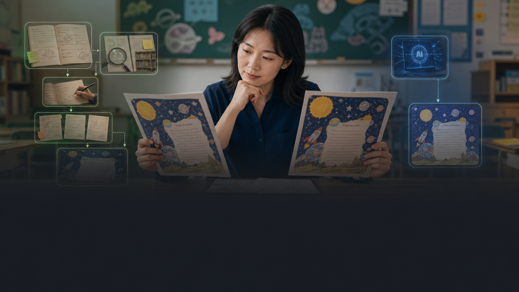 学生用了 AI，作业评价看结果还是看过程