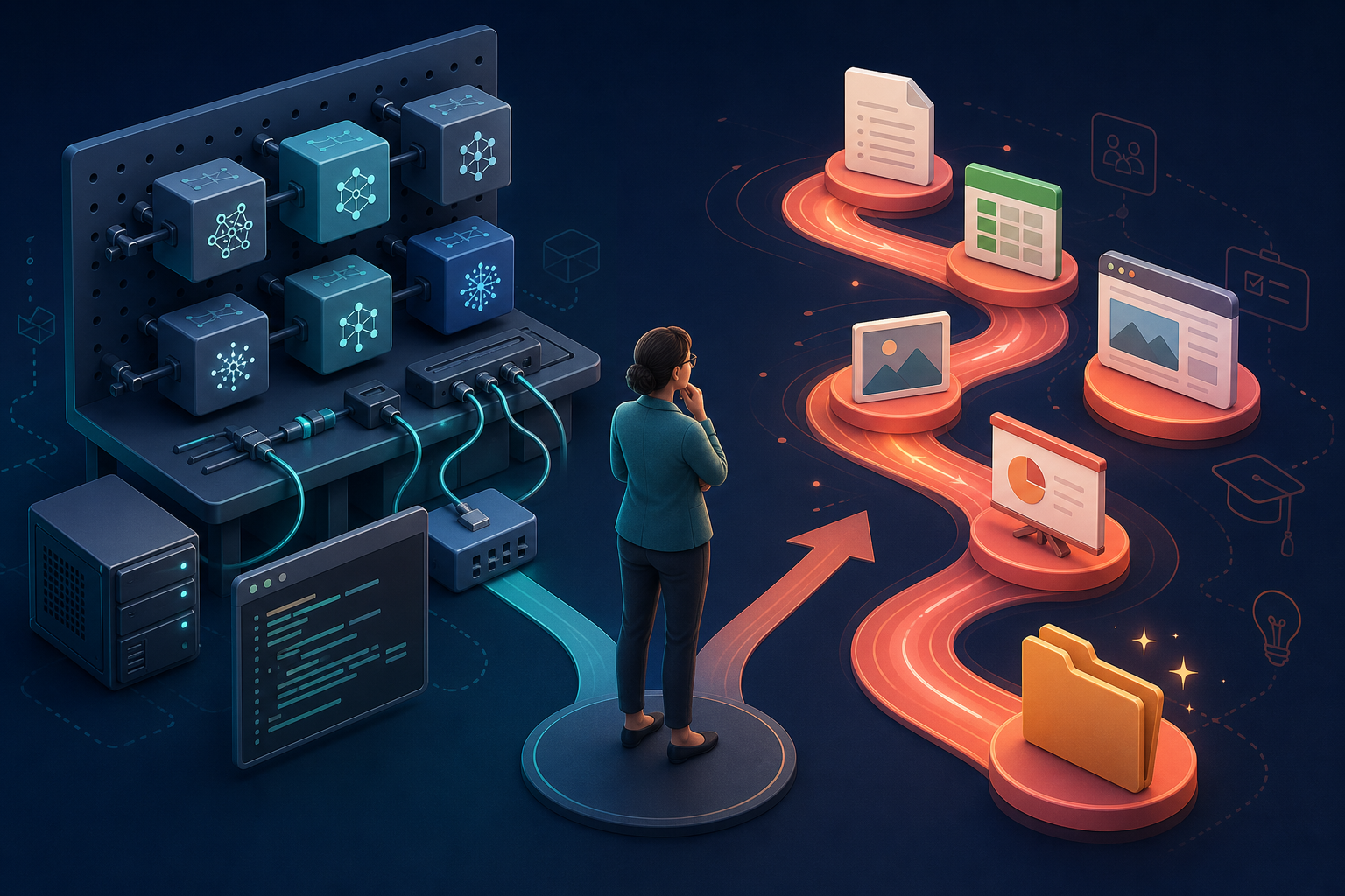 OpenCode 的多模型接入路径与 Codex 的多工具工作流路径并排展示